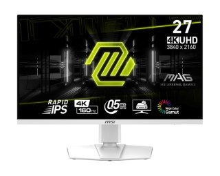 MSI MAG 274URFWDE monitor komputerowy 68,6 cm (27") 3840 x 2160 px 4K Ultra HD Biały