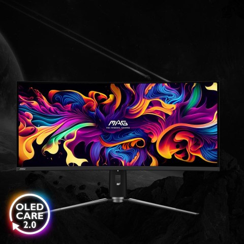 MSI MAG 341CQPDE QD-OLED, 86.4 cm (34") Zakrzywiony, 175Hz, Adaptive Sync, OLED, QD - DP, 2xHDMI