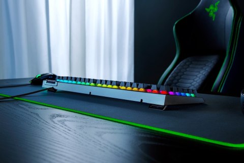 Razer BlackWidow V4 X. Tastatur Formfaktor: Volle Größe (100%), Geräteschnittstelle: USB, Tastatur-Switch: Mechanischer Switch. 