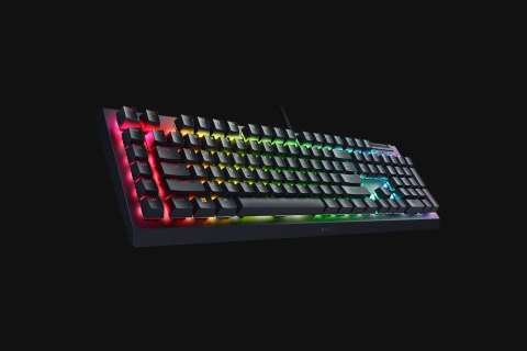 Razer BlackWidow V4 X. Tastatur Formfaktor: Volle Größe (100%), Geräteschnittstelle: USB, Tastatur-Switch: Mechanischer Switch. 