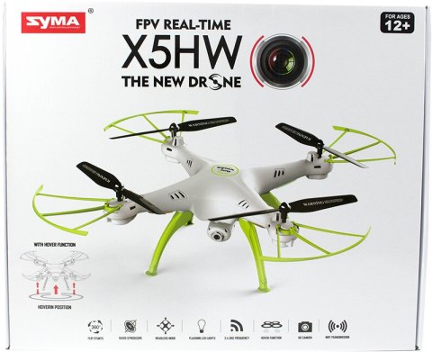 Dron RC Syma X5HW 2,4GHz kamera Wi-Fi