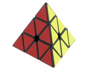 Gra logiczna Kostka łamigłówka PYRAMINX Black MoYu