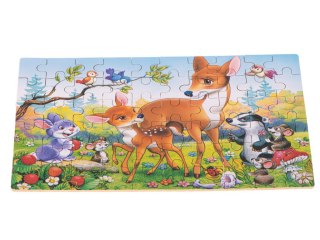 Puzzle bajkowe w puszce sarenki 60el