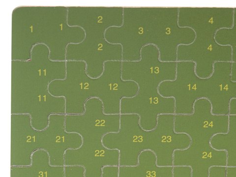 Puzzle bajkowe w puszce słoń 60el