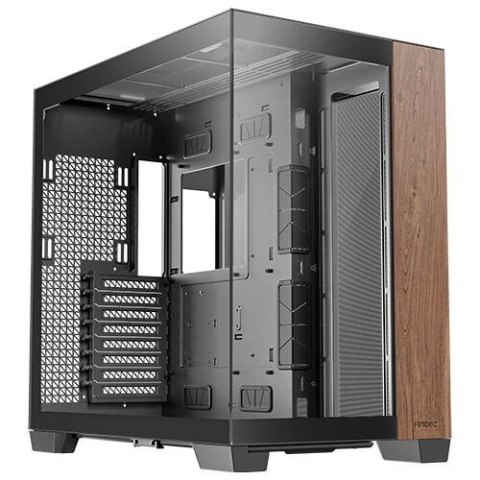 Antec C8 Wood Full Tower Czarny, Drewno