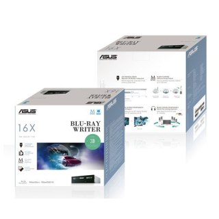 Nagrywarka BLU-RAY Asus BW-16D1HT S-ATA Wewnętrzny Czarny Bulk