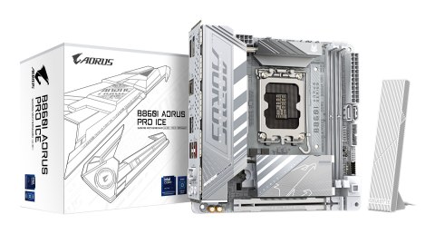 Płyta główna Gigabyte B860I AORUS Pro ICE (B860, S1851, mITX, DDR5)