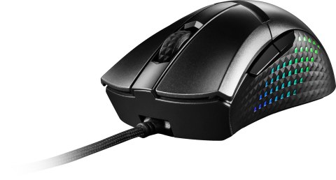 MSI CLUTCH GM51 LIGHTWEIGHT WIRELESS myszka Gaming Po prawej stronie RF Wireless + Bluetooth + USB Type-C Optyczny 26000 DPI