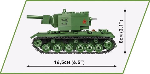 COBI 2731 Historical Collection WWII KV-2 - radziecki czołg ciężki 510 klocków