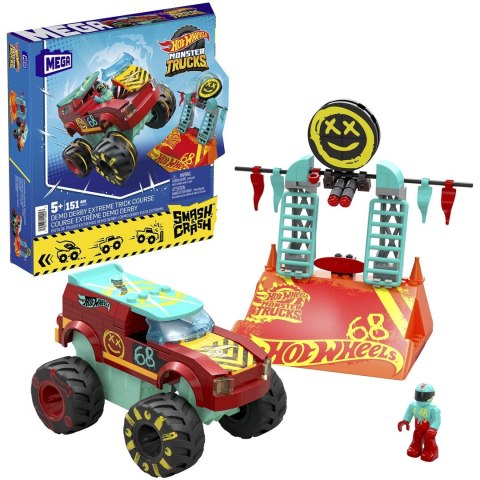 MEGA BLOKS Hot Wheels Monster Trucks Demo Derby Ekstremalna sztuczka HNG53 MATTEL p6