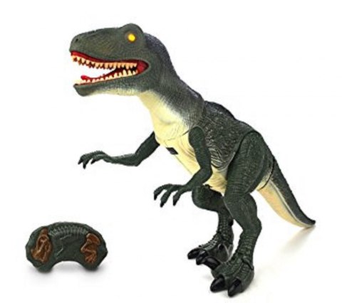 Dinozaur RC Velociraptor sterowany + dźwięki