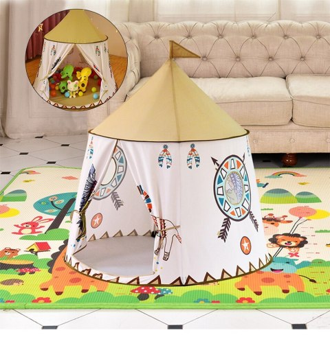 Domek składany baza namiot do zabawy TiPi Wigwam 110cm