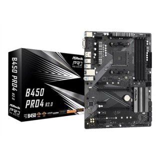 Asrock B450 Pro4 R2.0 Socket AM4 ATX AMD B450