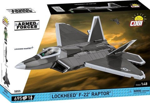 COBI 5855 Armed Forces Lockheed F-22 Raptor 695 klocków