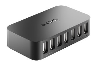 D-Link DUB-H7 USB 2.0 Type-C 480 Mbit/s Czarny