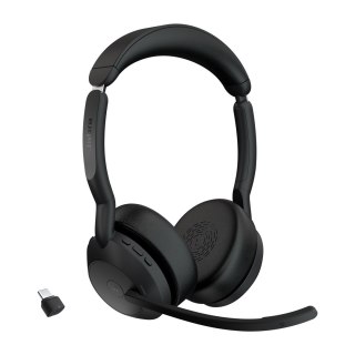 Jabra 25599-999-899 słuchawki/zestaw słuchawkowy Bezprzewodowy Opaska na głowę Biuro/centrum telefoniczne Bluetooth Podstawka do