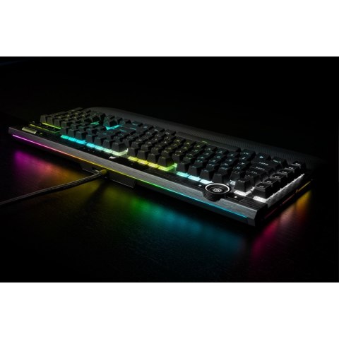 Klawiatura Gamingowa Corsair K100 RGB, Corsair OPX, LED RGB - Czarna