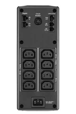 APC Back UPS Pro BR 1300VA, 8 Outlets, AVR, LCD Interface