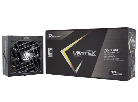 Seasonic VERTEX PX-750 moduł zasilaczy 750 W 24-pin ATX ATX Czarny