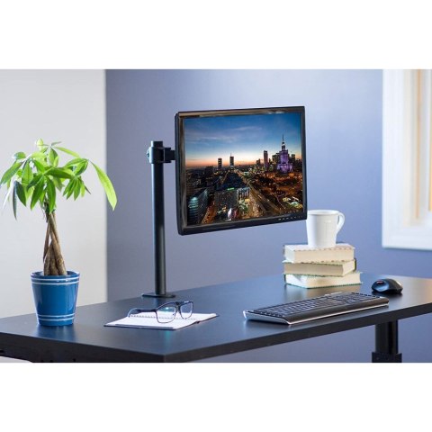 Techly ICA-LCD 503BK uchwyt / stojak do monitorów 81,3 cm (32") Biurko Czarny