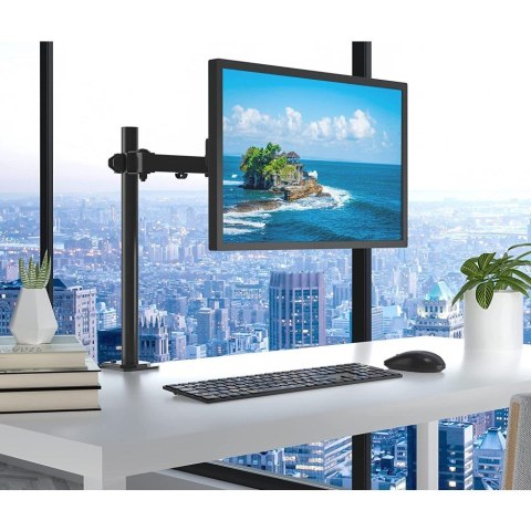 Techly ICA-LCD 503BK uchwyt / stojak do monitorów 81,3 cm (32") Biurko Czarny