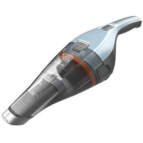 Odkurzacz przenośny Black & Decker NVC215W Niebieski, Szary Bez worka