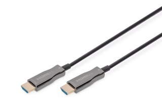 Digitus Hybrydowy kabel światłowodowy HDMI AOC, UHD 4K, 10 m