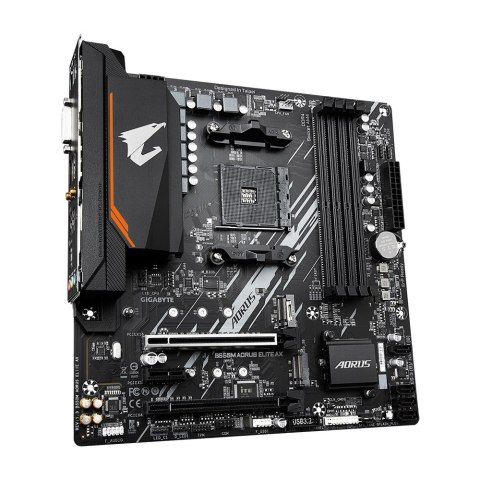 GIGABYTE B550M AORUS ELITE AX płyta główna AMD B550 Socket AM4 micro ATX