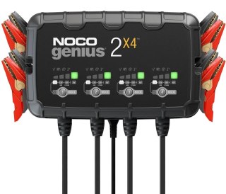 GENIUS2X4 8A 4-Bank Battery Charger