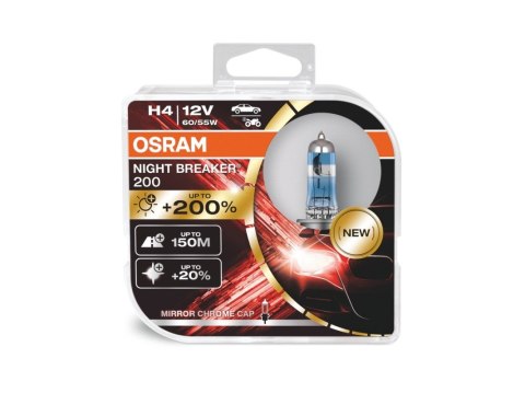 Osram Night Breaker 200 H4 60 W Halogen