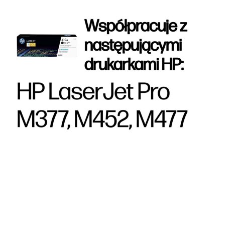 HP 410A oryginalny wkład z czarnym tonerem LaserJet