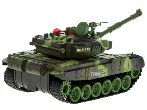 Czołg RC Big War Tank 9995 duży 2.4 GHz zielony