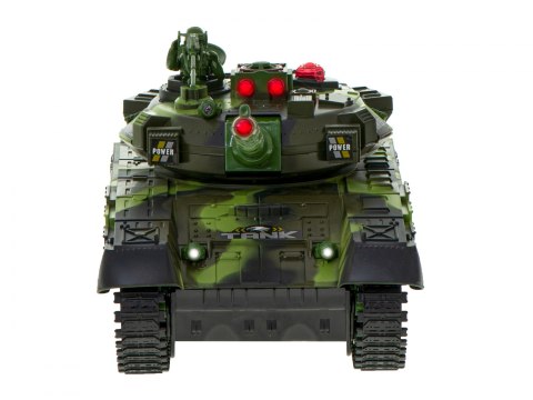 Czołg RC Big War Tank 9995 duży 2.4 GHz zielony