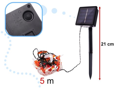 Lampki Led Girlanda solarna pszczółki 5m 20LED