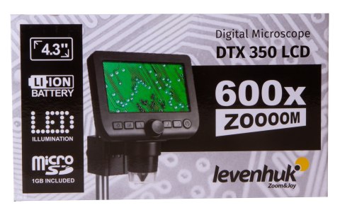 Levenhuk DTX 350 LCD 600x Mikroskop cyfrowy