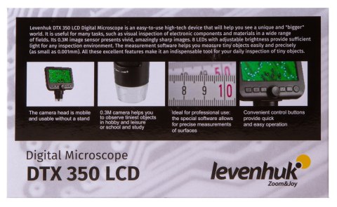 Levenhuk DTX 350 LCD 600x Mikroskop cyfrowy