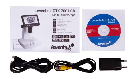 Levenhuk DTX 700 LCD 1200x Mikroskop cyfrowy