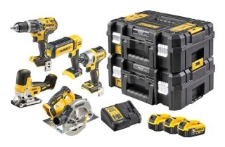 DeWALT DCK500P3T-QW zestaw combo elektronarzędzi Bateria