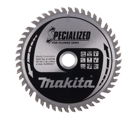 Makita B-56708 ostrze do piły tarczowej 1 szt.