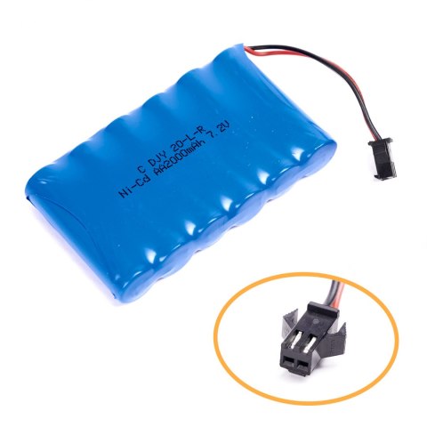 Część RC Rock Crwaler 2.4GHz akumulator 7.2V 2000