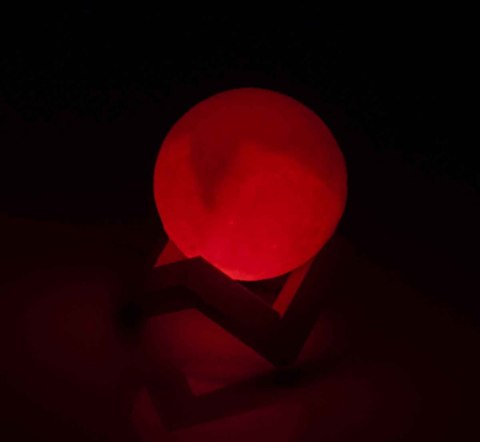 Lampka nocna księżyc 3D Moon Light