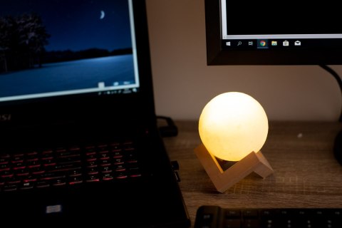 Lampka nocna księżyc 3D Moon Light