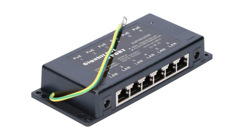 EXTRALINK 6 PORTOWY POE INJECTOR GIGABIT ETHERNET