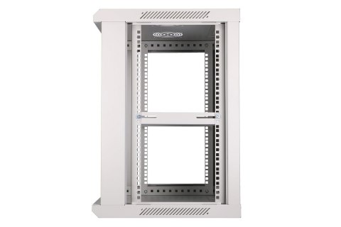 Extralink - szafka wisząca 19" 12U 600x600 Szara