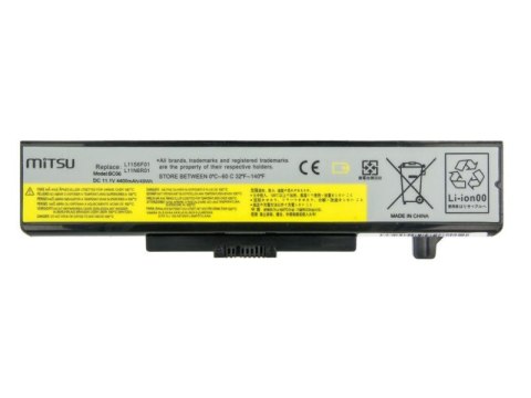 Bateria MITSU do Seria IdeaPad BC/LE-Y480 (11.1V )