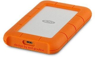 Dysk zewnętrzny HDD LACIE Rugged STFR2000800 (2TB /Pomarańczowy )