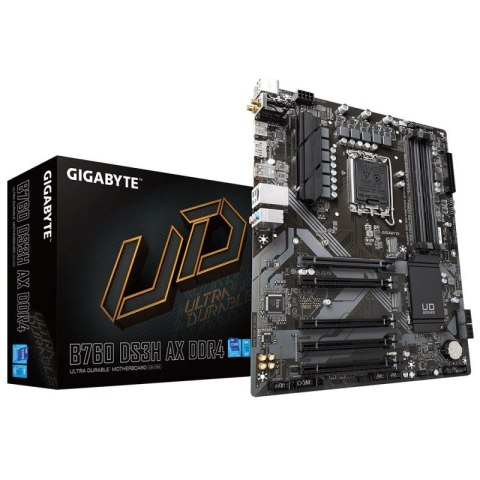 Płyta główna GIGABYTE B760 DS3H AX DDR4 LGA1700 ATX