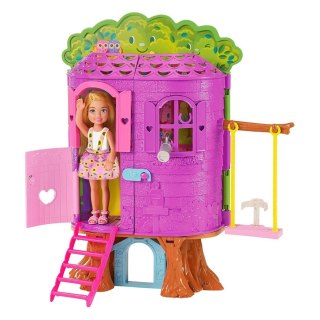 Barbie Chelsea Domek na drzewie HPL70 MATTEL