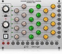 Behringer 1027 CLOCKED SEQUENTIAL CONTRO Moduł syntezatora modularnego serii 2500 Behringer 1027 CLOCKED SEQUENTIAL CONTRO Moduł syntezatora modularnego serii 2500