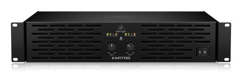 Behringer KM1700 wzmacniacz audio Przedstawienie/scena Czarny